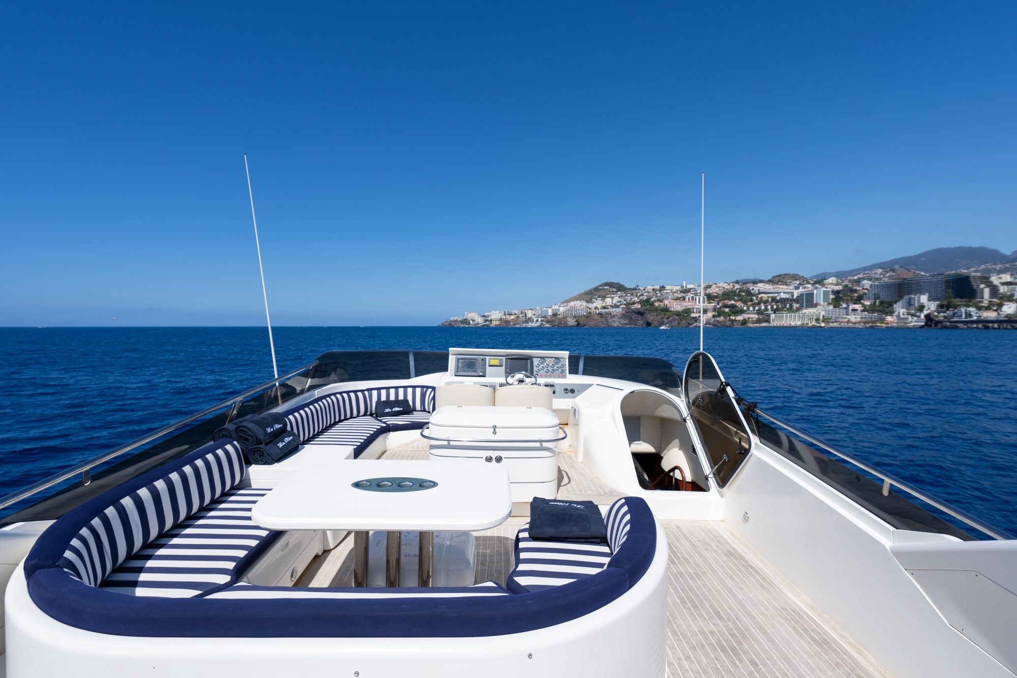 The flybridge